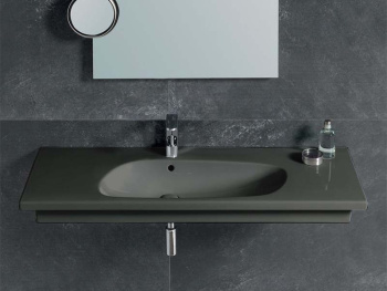 Раковина подвесная/накладная Cielo Enjoy EJLS120 CM 120 см серый