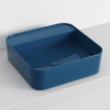 Раковина накладная/подвесная Cielo Shui Comfort SHCOLAQSF OL 44 см синий