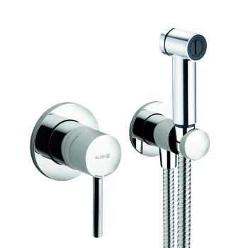 KLUDI BOZZ Душ гигиенический 1 вид струи, комплект, цвет: хром