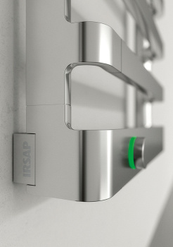 Полотенцесушитель электрический Irsap Step_E SEP050T50IR01NNN 77,5x50 хром