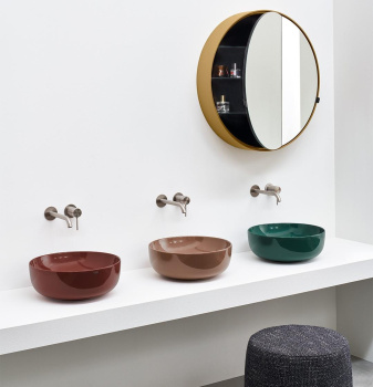 Раковина накладная Cielo Era Eco BAERA40 TL 40 см белый