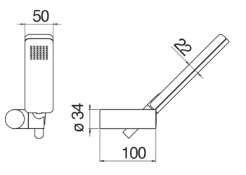 Душевой набор Nobili AD146/25WM