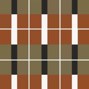 Керамогранит EQUIPE Bauhome BAND WARM 20х20 27687