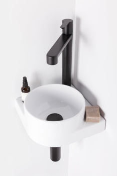 Смеситель для умывальника высокий без донного клапана Ravak Puri PU 015.20 X070182