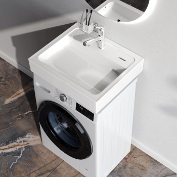 Раковина над стиральной машиной AM.PM X-Joy M85WCC0601WG050