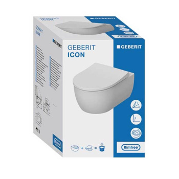 Унитаз с инсталляцией Geberit iCon 500.060.TC.I