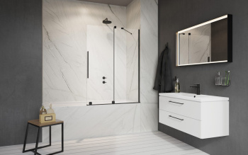 Шторка для ванны Radaway Furo Black PND II 688 Left 10109688-54-01L левая