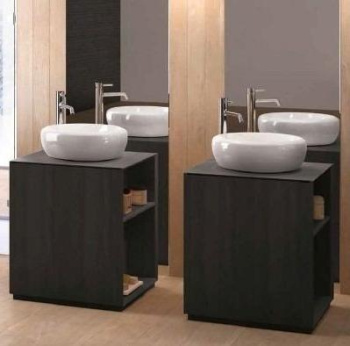 Раковина накладная Cielo Fluid FLLA45 AV 45 см коричневый