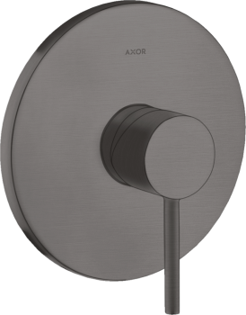 Axor Starck Смеситель для душа, встраиваемый, цвет: шлифованный черный хром 10616340