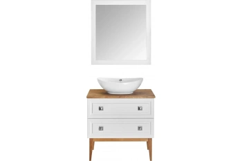 Зеркало ASB-Woodline Каталина 80см  12082