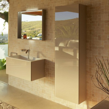 Шкаф-пенал Keuco Plan 48 32931180002 бежевый, правый