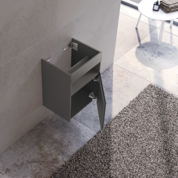 Тумба под раковину Keuco Stageline 46 32822290002 инокс матовый