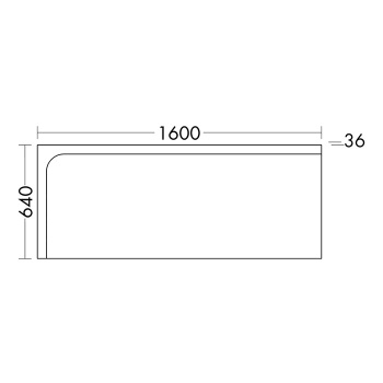 Burgbad Sinea Зеркало с подсветкой 160x64 см, сенсорный выкл. SICL160 L