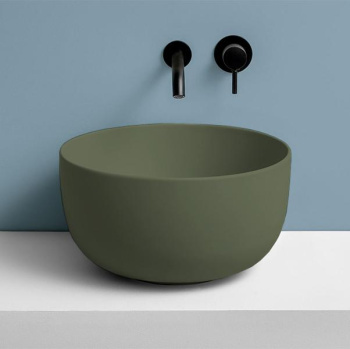 Раковина накладная Cielo Era BAERA AG 45 см зеленый