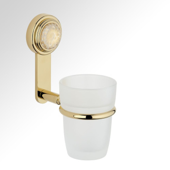 Стакан THG Dahlia A41-F01-536 полированное золото