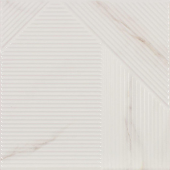 Плитка 187599 Stripes Mix Calacatta 25x25