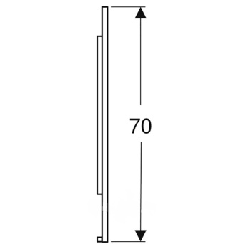 Зеркало с подсветкой Geberit Option 502.783.00.1