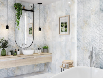 Керамическая плитка Eletto Ceramica Insignia Onix Cielo Brillo 24.2x70 см N60011