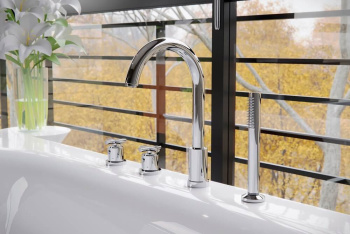 Смеситель для раковины Ramonsoler RS-Cross на 3 отверстия 6242