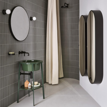 Раковина встраиваемая Cielo I Catini Catino Tondo CALAT MU 50 см зеленый