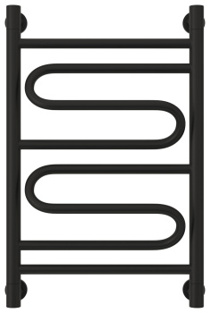 Полотенцесушитель водяной Сунержа Элегия+ 600х400 31-0205-6040 матовый черный