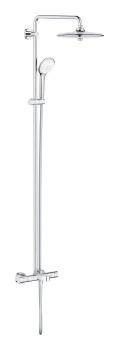 Grohe Душевая система поворотная с термостатом, с изливом, цвет: хром