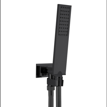 Bossini Apice Душевой комплект: с ручным душем, настенным держателем с подводом воды и шлангом 150см