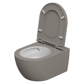 Чаша подвесного унитаза GSG Ceramic Design Like White/Cashmere Matt LKWCSOECBI000/030