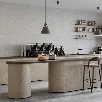 Керамогранит Kerranova Molekula White Matt. 60x120 см K-2110/MR/600x1200