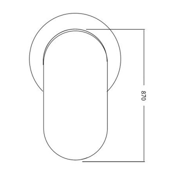 Смеситель для раковины Azzurra Linea AN 83A с внутренней частью, хром