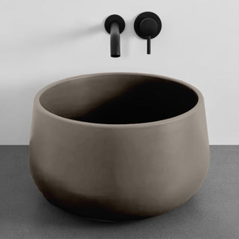 Раковина накладная Cielo Le Bacinelle BATA AN 45 см коричневый