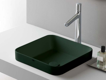 Раковина встраиваемая Cielo Enjoy EJLASIQ MU 40 см зеленый
