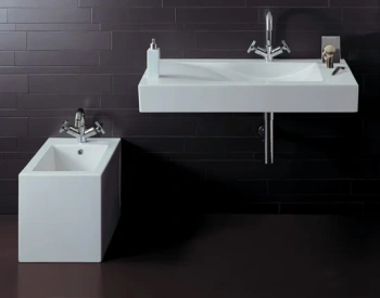 Раковина накладная Simas Frozen FZ 12 bia 100 см  белый