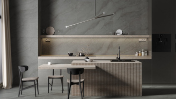 Керамогранит Kerranova Bereg Grey Beige Matt. 60x120 см K-2403/MR/600x1200