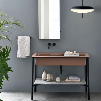 Раковина встраиваемая Cielo I Catini Catino CALAR CP 110 см розовый