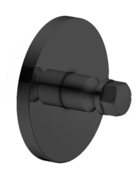 Клеевой комплект Keuco 04994371001 Nr. 10 с розеткой, черный матовый