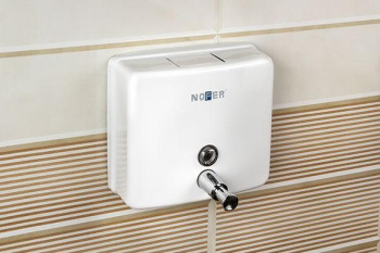 Дозатор для жидкого мыла Nofer Inox 03004.W