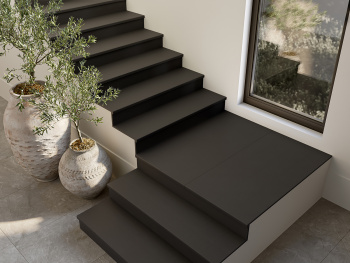 Слэб керамический starotech Black Raw 2400x80015 Matt шт