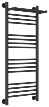 Полотенцесушитель водяной Сунержа Богема с полкой+ 1000х400 15-0223-1040 муар темный титан (ре-64)