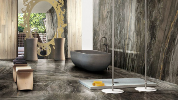 Керамогранит Rex Magnum Prexious Dream Arabesque 6mm Glossy 120x280 см 757738