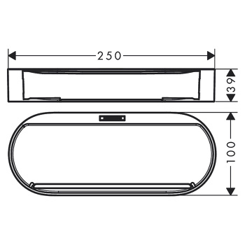 HG WallStoris Planet Edition Корзина для хранения глубокая, песок
