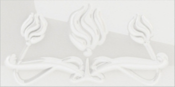 Керамический бордюр LaDiva Listello Torino Latte 10x20 Lucido