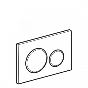 Кнопка смыва Geberit Sigma 20 115.882.DW.1 чёрный