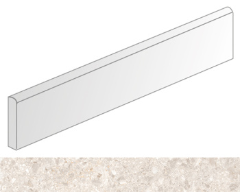 Керамогранит Rodapie Ceppo di Gre-SPR Marfil 9.4x59.3