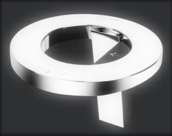 Сушилка для рук Nofer с краном и дозатором мыла 3 в 1 Concept 3 01901.B