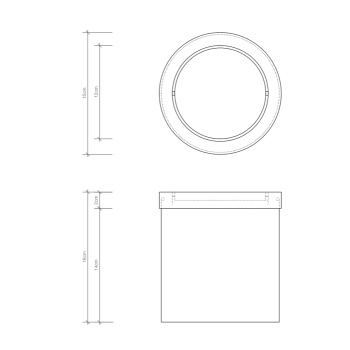 Корзина для бумаги Decor Walther Universal 611070 сталь полированная