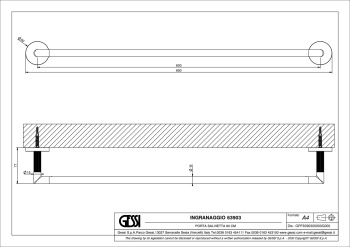 Полотенцедержатель Gessi Ingranaggio 63903.031 Chrome