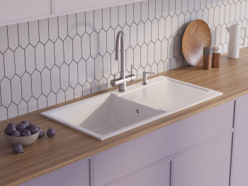 Мойка кухонная Omoikiri Sakaime 100-BL чёрная 4993884