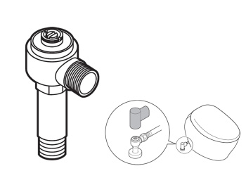 Запорный клапан для электронного унитаза Toto NEOREST HH20135VR