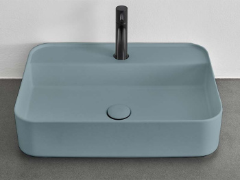 Раковина накладная/подвесная Cielo Shui Comfort SHCOLARF PL 60 см голубой